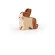 Rabbit netherland brown (4x3x1,6cm)