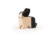 Rabbit netherland black (4x3x1,6cm)